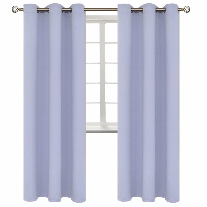 BGment Room Darkening Curtains 84 Inches Long - Grommet Thermal Insulated Drapes Window Treatment Curtains for Bedroom, 2 Panels, 42 x 84 Inch, Lavander - Image 1